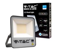 V-TAC Projecteur LED d'extérieur 50W - [EVOLUTION SERIES] - IP65-6850 Lumen - Projecteur LED Extérieur Couleur Blanc - Lampe Spot LED Étanche - Jardin, Maison, Garage - 6500K Blanc Froid