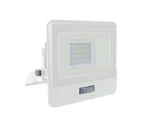 V-TAC Projecteur LED d'extérieur avec puce Samsung 20 W avec capteur PIR de couleur blanche imperméable, lumière blanche froide