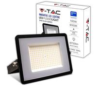 V-TAC Projecteur LED Extérieur 100W - [High Performance]- IP65 - 8700 Lumen - Lampe Étanche pour Maison, Jardin, Garage, Fabrique - Lumière Blanc Neutre 4000K