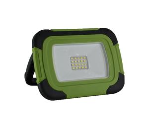 V-TAC Projecteur LED rechargeable - Samsung - IP44 - Vert + Noir - 20W - 1400 Lumens - 4000K