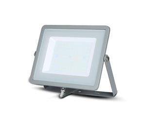 V-TAC Projecteur LED SMD Chip Samsung 100 W couleur gris 4000 K IP65 (VT-100-G)