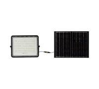 V-TAC Projecteur solaire VT-180W 7828 – 20W 1800 lm 4000K IP65 Noir