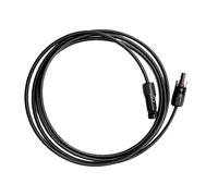 V-TAC PV Cable 6 sq. mm with MC4 - Solar Panel Accessories - 2.5.M - Black - For VT-545 & VT-450