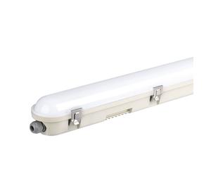 V-TAC Réglette LED 36W avec capteur IP65, 4320 lumens, 4000K diffuseur opale, 120cm