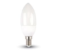 V-TAC Smart VT-2214 Ampoule LED 3,5W E14 Forme Bougie RGB+W 6400K avec télécommande RF - SKU 2771