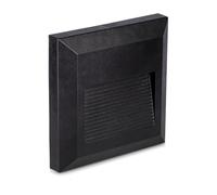 V-TAC Spot LED carré noir 2 W pour extérieur