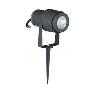 V-TAC Spot LED COB de Jardin 12 W, avec Piquet, Gris Ip65