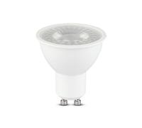 V-TAC Spot LED GU10 7,5 W 6500 K blanc froid, 610 lumens, puce Samsung, angle d'éclairage 110°, économe en énergie, boîtier en plastique, espérance de vie de 20 000 heures