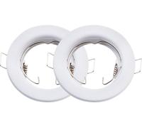 V-TAC Spot LED | Luminaire encastré | GU10 | IP20 | Blanc | 2 pièces/paquet