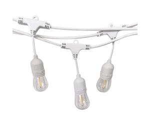 V-TAC String Light - Ampoule LED - E27 - Douille WP - IP65 Waterproof - Blanc