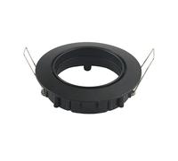V-TAC SUPPORT DE SPOT ENCASTRÉ GU10 NOIR ROND 8955
