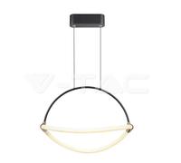 V-tac Suspension LED 12W 4000K noir VT-10124 - 23435 [EEK: E]