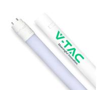 V-TAC Tubes LED en verre T8 - IP20 - Blanc - 18 W - 1850 lm - 3000 K - 120 cm
