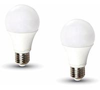 V-TAC V 2129 Lot de 2 ampoules lED e27 9 W Bulb A60 3 Step