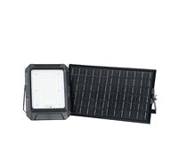 V-TAC VT-102W Projecteur LED Solaire 15W IP65 Noir, Avec Télécommande