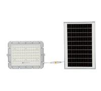 V-TAC VT-120W 7843 Projecteur déclairage LED, Panneau solaire 15 W blanc froid blanc blanc froid G