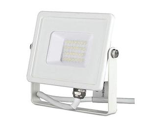 V-TAC VT-20 Projecteur LED avec puces SMD Samsung, Aluminium, Blanc, 153 x 132 x 27 mm