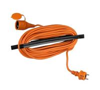 V-TAC VT-3002-15 Câble d'extension de jardin fiche et prise allemande 16A EU standard couleur orange 15 mètres IP44 - sku 8816