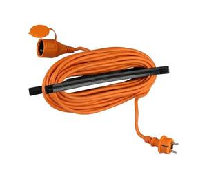 V-TAC VT-3002-15 Câble d'extension de jardin fiche et prise allemande 16A EU standard couleur orange 15 mètres IP44 - sku 8816