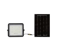 V-TAC Spot solaire VT-40W 7822 LED panneau solaire blanc neutre 4000K câble 3 m Noir