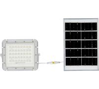 V-TAC Projecteur LED VT-40W 7839 – Panneau solaire 6 W, blanc froid