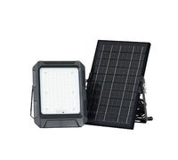 V-TAC VT-55W Projecteur LED Solaire 10W IP65 Noir Avec Télécommande Extérieur