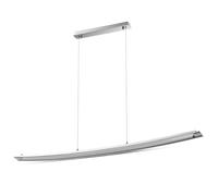 V-TAC VT-7020 Lampadario LED à Suspension Courbée Métal 18W Chrome