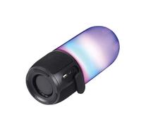 V-tac VT-7456 Haut-parleur Bluetooth avec éclairage RGB - 2 x 3 Watt - Noir