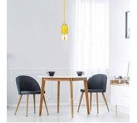 1 pz Porcelan Lamp Pendant Yellow