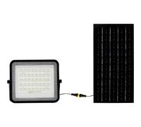 V-TAC Projecteur solaire – 6W – Étanche IP65 – Noir – 800 lm – 6400K