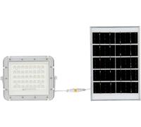 V-TAC VT-80W-W 7842 Projecteur déclairage LED, Panneau solaire 19 W blanc neutre blanc
