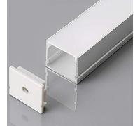 V-TAC VT-8118 Profil en aluminium 2000 * 30 * 20mm laiteux