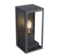 V-TAC VT-837 Applique murale (1* E27) Verre noir mat clair