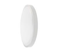 V-TAC VT-8624S Plafonnier LED 24 W micro-ondes Détecteur de mouvement intégré et télécommande IP44 Rond Blanc 360° 6500K - SKU 76641
