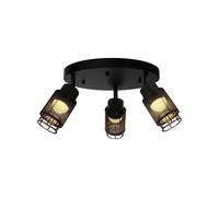 V-TAC VT-89013 Lampadario LED Plafond 18W Dimmable Design Moderne Noir [EEK: ET]