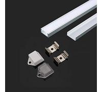 V-TAC VT-9327 Profil en aluminium 2000 * 16mm*7mm-laiteux