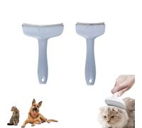 V-Tooth Deshedding Comb, Doggocomfy Pet Comb Pro, Tight V-Shaped Teeth Shedding Combs with Ergonomic Handle, Tight V-Shaped Teeth Desheddings Tool, Pet Hair Removal Brush (blue,mix)