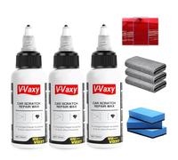 V-Vaxy Car Scratch Repair Wax, 2025 New Scratch Remover Kit for Cars Deep Scratches, 3 in 1 Polish Paint Quick Restorer, Turtle Wax Scratch Repair and Renew (3 PCS)
