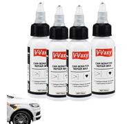 V-vaxy Car Scratch Repair Wax | 4 X 50 Ml Car Scratchs Remover | Réutilisable Scratch Rayure Voiture | Polish Voiture Rayure | Rénovateur de Rayures Multifonction pour La Plupart Des Véhicules