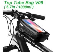 V09 - Support De Téléphone Portable Pour Vélo, Étui De Support Pour Guidon, Cadre Étanche, Tube Supérieur, Sac Vtt, Outils, Accessoires, Homme Sauvage