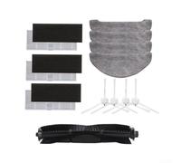 V1 Kit d'entretien pour aspirateur Brosse à rouleaux, brosses latérales, serpillères et filtres pour un nettoyage optimal