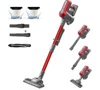 V10 Aspirateur Balai sans Fil 30V 450W Jusqu'à 50 Minutes 3 Vitesses Balai et à Main Moteur Numérique sans Balais (BLDC)