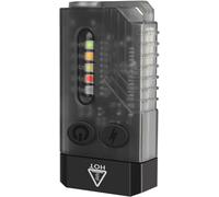 V10 Edc Flashlight With Red Light Uv Blue Green Yellow White Emergency Signals Fluorescent Powerful 1000lm Rechargeable Ipx4 Multicolor And Brightness Waterproof Magnetic End