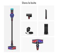 Dyson V10 Konical Aspirateur-balai 2 en 1 Batterie Sec Cyclonique Sans sac 0,5 L 525 W Noir, Cuivre