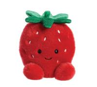Aurora World peluche Palm Pals Juicy Strawberry 5in compacte sécurisée collectionnable rouge