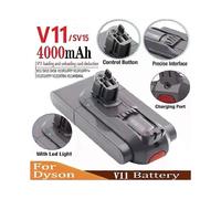 (V11 4000mAh)con 6000mAh 21.6V Batterie for Dyson V6 V7 V8 V10 V11Series SV03 DC62 SV11 SV10 SV12 SV14 SV15 Handheld Vacuum Cleaner Spare battery