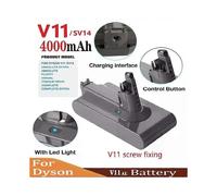 (V11AL 4000mAh)con 6000mAh 21.6V Batterie for Dyson V6 V7 V8 V10 V11Series SV03 DC62 SV11 SV10 SV12 SV14 SV15 Handheld Vacuum Cleaner Spare battery