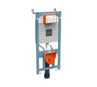 V12 bâti-support sol-mur pour WC suspendu, double chasse 3/6L, pour cloison légère ou mur porteur (762-5800-01)