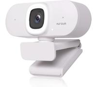 V15-AFL 2K Webcam with Autofocus/Ring Light,1080P 60fps PC Camera with Microphones,75° Wide Angel,Noise Cancellation,USB 2.0 Webcam Plug & Play for Streaming/Mac/Zoom/Teams
