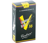 Vandoren Anches pour saxophone alto V16 1.5 Boîte de 10 anches